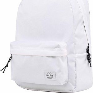 HotStyle Classic School Backpack Bookbag, White